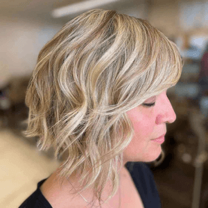 chinese bob, side bangs