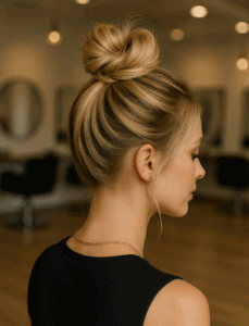 High Bun Updo