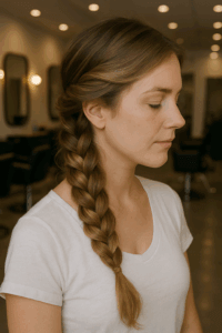 Boho Chic Side Braid