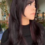Long hair wolf cut