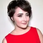 Pixie with Long Bangs