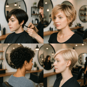 Styling the Bixie Cut